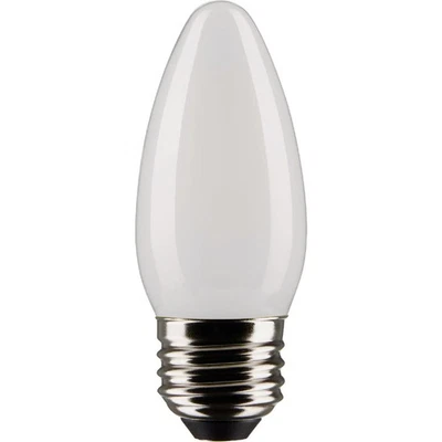 Satco 40W Equivalent Warm White B11 Medium Traditional Frosted LED Decorative - Image 1 of 4