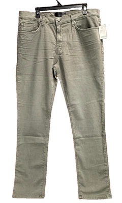 J Brand Tyler Soft Twill Pants Slim Fit Straight Leg  Mens 38x33 Grey NWT - Image 1 of 4