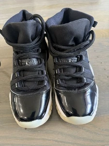 Air Jordan Retro 11 XI Black Jubilee 25th Anniversary GS Size 6Y 378038-011 - Picture 1 of 14
