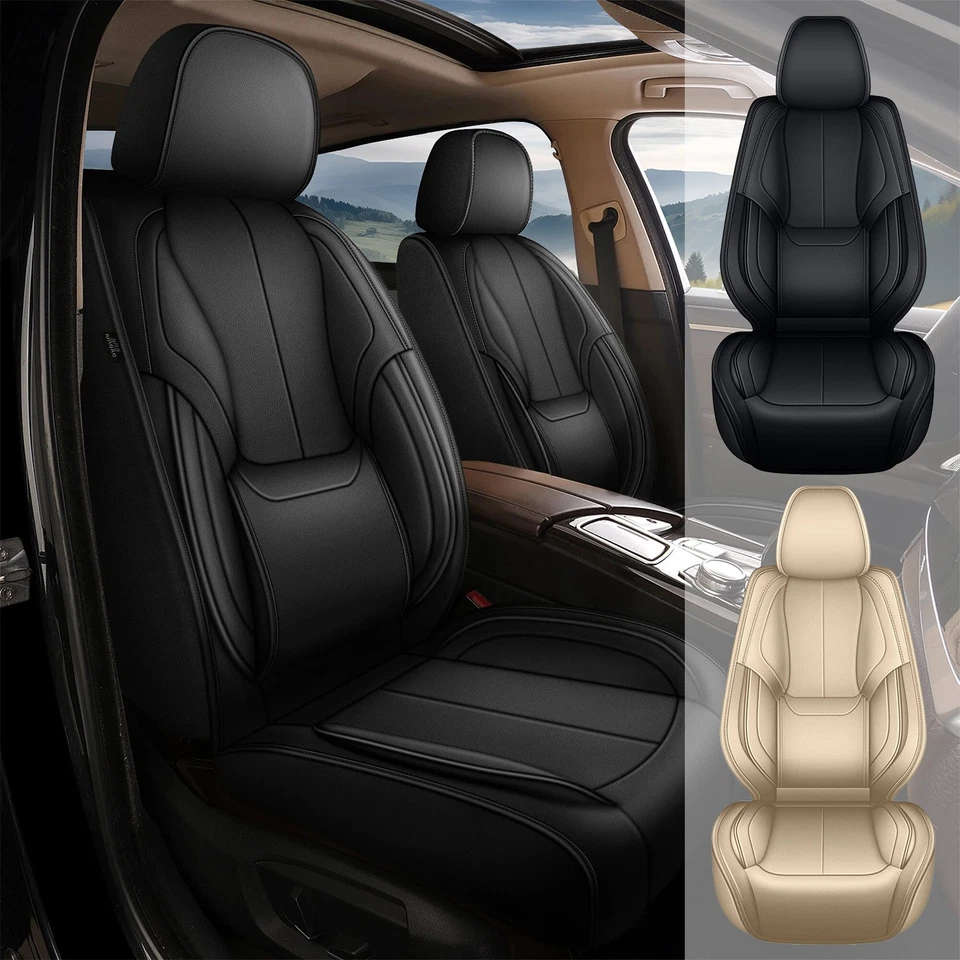 Seat Covers For Volkswagen Jetta 2007-2025 PU Leather Car Cushion (2/5 Seats) Foto 1 de 1