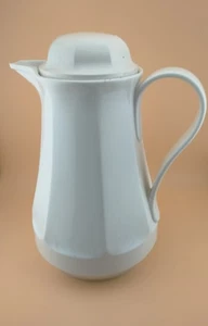 White Thermos Coffee Carafe Pitcher Coffee Keeper No. 430 Vintage Exc Condition - Picture 1 of 5