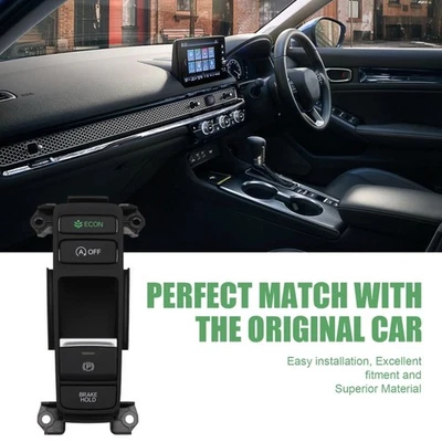 Brake Switch For Honda Civic 2022-2024 35730-T20-A11 Replacement Black Plastic - Image 1 of 4