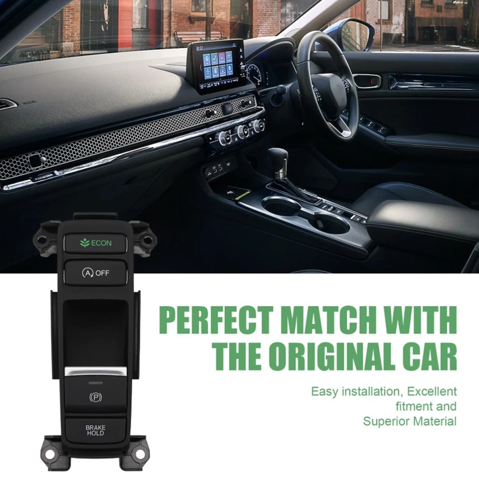 Brake Switch For Honda Civic 2022-2024 35730-T20-A11 Replacement Black Plastic - Image 1 of 4