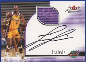 Lisa Leslie 1999 Fleer WNBA 'Autographics' ON-CARD AUTO #3 - BEAUTIFUL! - Picture 1 of 2