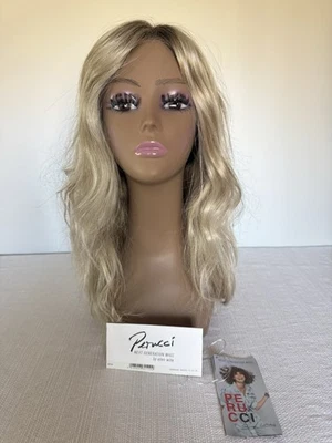 Peluca Flecha de Ellen Wille - Champagne enraizada 22/25/16 - Encaje Frontal Largo Ondulado Foto 1 de 4