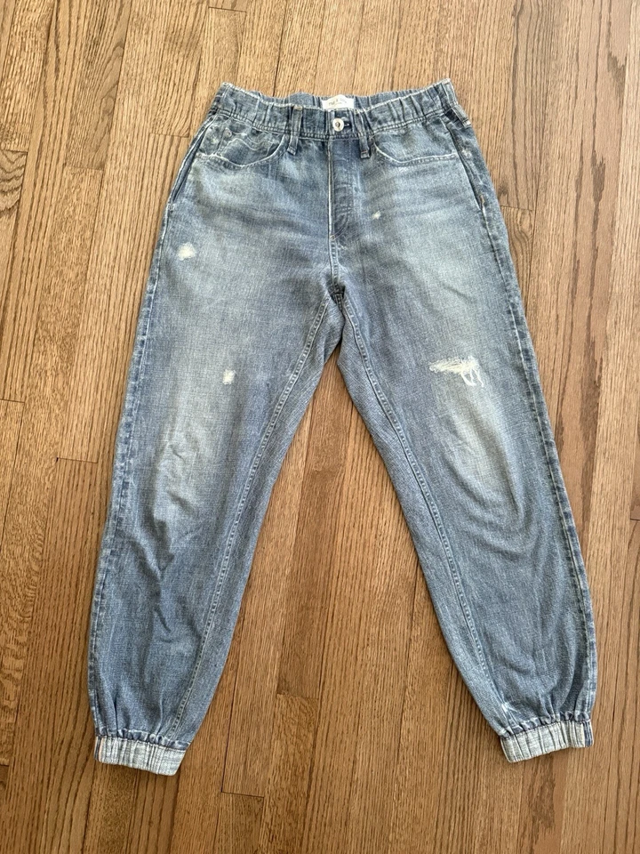 Rag & Bone Miramar Jeans Womens Medium Joggers Cotton Comfort Sweatpant Faded - Image 1 of 4