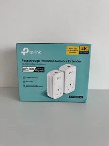 BRAND NEW TP Link Powerline Adapter TL-PA8010P Kit Network Extenders 1300AV - Photo 1/7