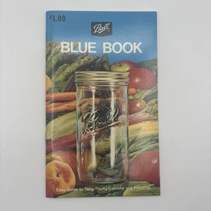 Vintage 1974 BALL BLUE BOOK Easy Guide to Tasty Thrifty Canning Freezing Recipes - Picture 1 of 8