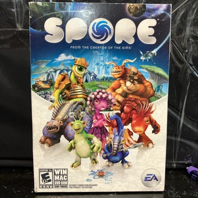 Spore PC Game WIN/MAC DVD-ROM 2008 With Manual Rated E (from SIMS creator) - Image 1 of 4