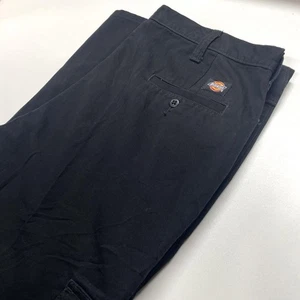 Dickies Cargo Pants Black Men XL Deadstock, Adjustable Fit, Rare Style - Picture 1 of 10