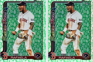 LOTE Topps Easter Green Foil #148 Ceddanne Rafaela 2025 - Imagen 1 de 1