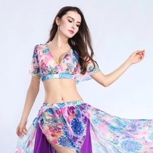RÄUMUNGVERKAUF C972 Bauchtanz Kostüm Oberteil Belly Dance Top - Bild 1 von 30
