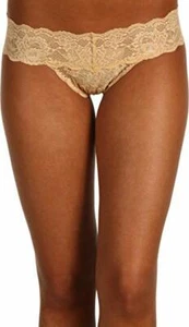 Cosabella L16452 Womens Nude Never Say Never Cutie Lowrider Thong One Size - Picture 1 of 2