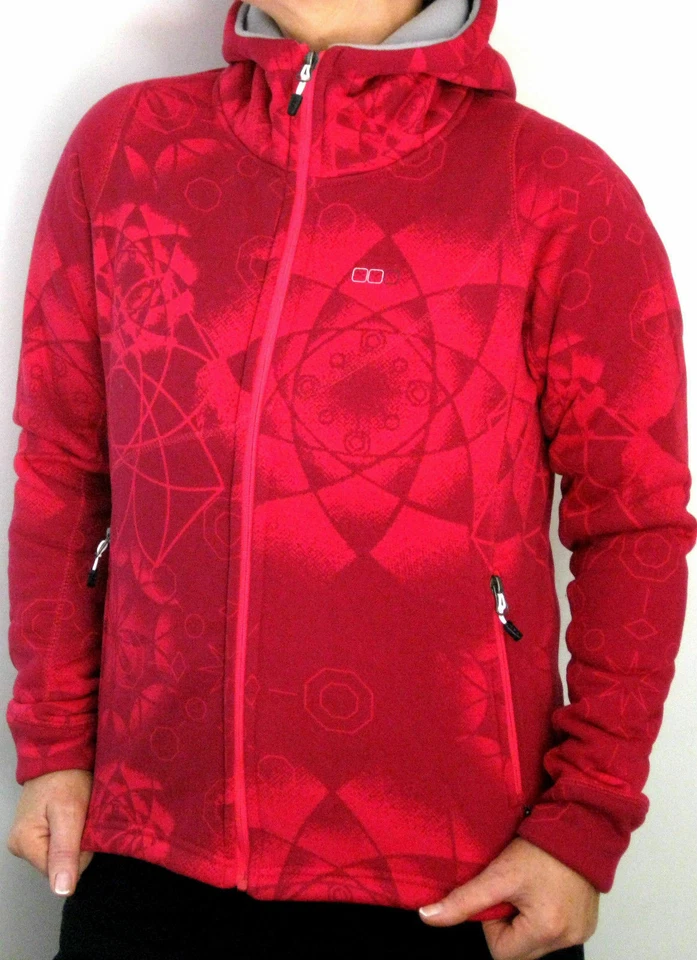 TrueNorth 2117 Lina Sweatjacke Fleeceinnenfutter Kapuze Magenta  - Bild 1 von 1