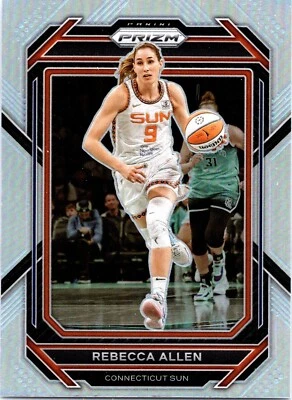 2023 Panini Prizm WNBA - Rebecca Allen Silver Prizm #20 Sun - Image 1 of 3