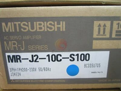 ONE NEW MITSUBISHI AC SERVO DRIVER MR-J2-10C-S100 MRJ210CS100 - Image 1 of 4