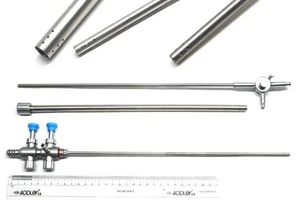 Laparoscopy Suction Irrigation Cannula Tube Inst Set of 2 MFG ISO CERT CO ADDLER - Picture 1 of 11