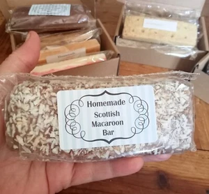 Homemade 12 Scottish Macaroon Bars - Picture 1 of 1