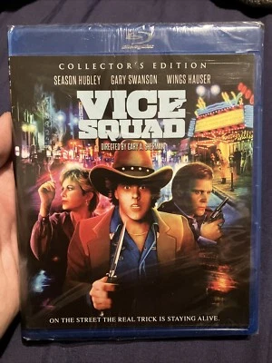 Vice Squad (1982) Blu-ray Scream Factory Wings Hauser Season Hubley Action NEW - Image 1 of 4