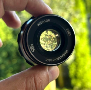 Industar 61L/D Rangefinder USSR portrait lens RF 2,8/55 Leica M39 - Picture 1 of 12