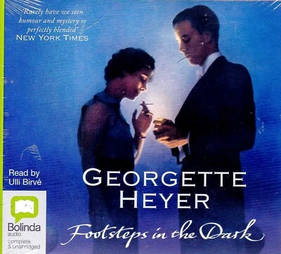 Footsteps In The Dark -Georgette Heyer CD (9 Disc) Aus Sock NEW - image 1 of 2