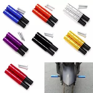 2PCS Universal M8 Motorcycle Front Frame Sliders Anti Crash Falling Protector - Foto 1 di 13