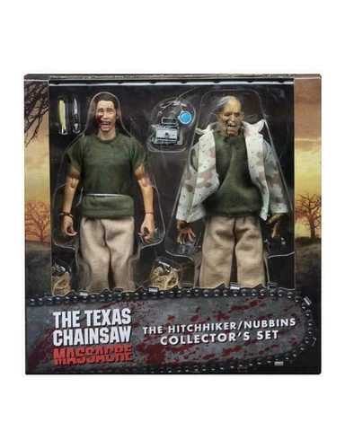 NECA Texas Chainsaw Massacre Hitchhiker Nubbins Puppet Action Figure 2 Pack MINT Cover