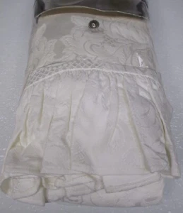 Neu Ralph Lauren JUNIPER Matelasse weiß Rüschen King Sham - Bild 1 von 22