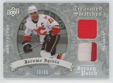 2008-09 Upper Deck Artifacts Treasured Swatches Patch Jarome Iginla /35 #TSD-JI