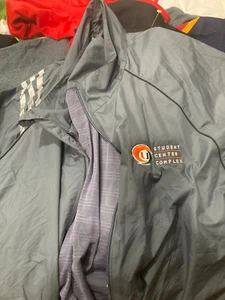 Adidas University of Miami NCAA giacca warm up squadra emessa adulto Medium NUOVO - Foto 1 di 2