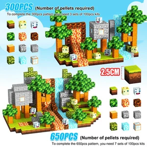 Minecraft Magnetic Building Blocks Children Kids Educational Toy Christmas Gifts - Picture 1 of 16
