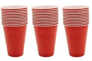 Plastic 16oz Disposable Party Red Cups Beverage for all occ3pack of 12, 36ct - Picture 1 of 6