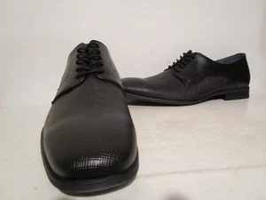 Giorgio Brutini Mens Breton Leather Dress Casual Oxford Shoes Black Size 14 M - Picture 1 of 4