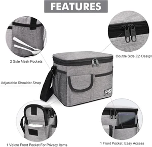 Insulated Lunch Box for Women Men, Leakproof Reusable Lunch Bag Containers fo... - Picture 1 of 1