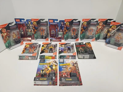 MEGA Construx Masters of the Universe LOT OF 14 BORDERLANDS PREDATOR STAR TREK - Image 1 of 4