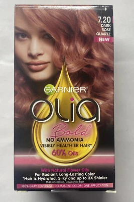 Cuarzo rosa oscuro Garnier Olia audaz sin amoníaco color brillante rico en aceite 7,20 Foto 1 de 4