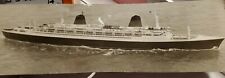 Vintage Old 1950's Panoramic Photo of Long French Ocean liner SS FRANCE Ship 🚢 