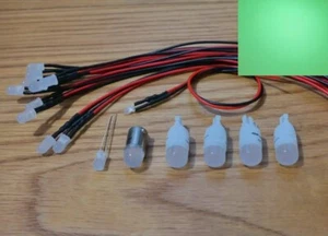 Pioneer SX-3800 replacement LED lamps kit bulb lights upgrade kit set GREEN - Picture 1 of 4