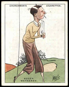 Churchman - 'Hombres del momento en el deporte (S2L)' (1929) - Roger Wethered - Imagen 1 de 2