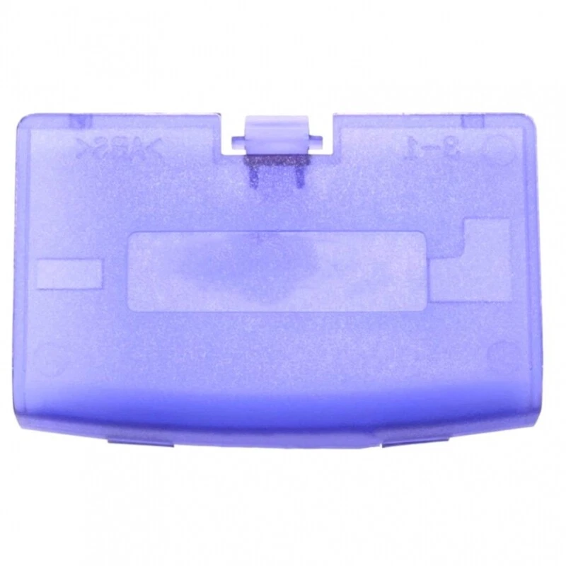 Cache Pour Batterie Nintendo Game Boy Advance, Couvercle Piles, Bleu Transparent - Photo 1/1