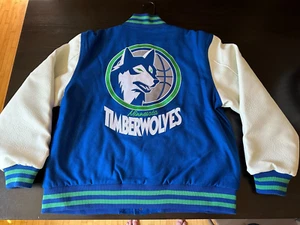 Minnesota Timberwolves 35th Season Letterman Jacket, L, New, Member Exclusive - Picture 1 of 8