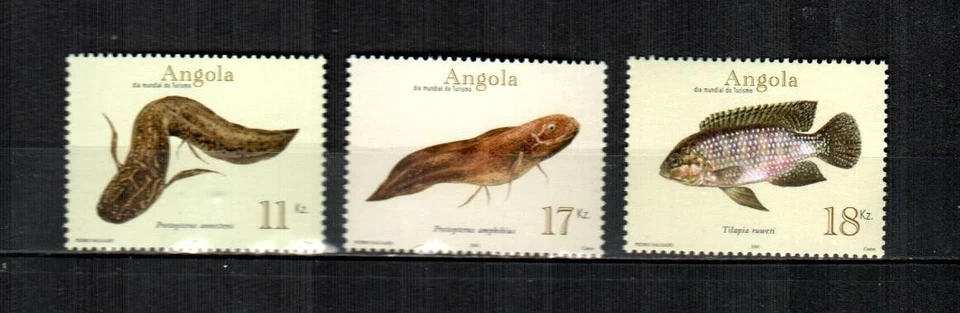 Angola Scott's 1194-96 (3v) peces en estado bastante bueno MNH (2001) #1 Foto 1 de 1