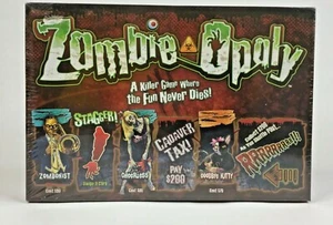Zombie-Opoly ~ Monopoly Stil Living Dead Undead Brettspiel (brandneu) - Bild 1 von 3