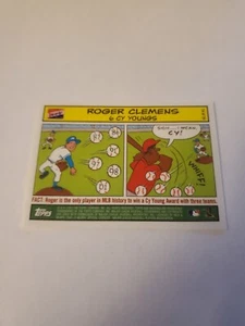 Roger Clemens 2003 Bazooka #14 Baseball Card - Picture 1 of 2