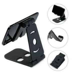 Universal Phone / Tablet Stand – Foldable Desktop Holder for All Smartphones - Picture 1 of 9