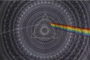 Pink Floyd "Dark Side Of The Moon Shadow" 60x90 3D Tapestry - Free Shipping - Picture 1 of 4
