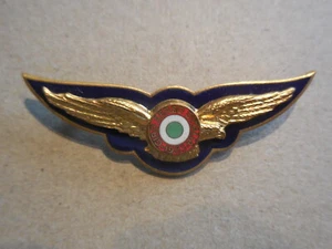 distintivo giro aereo d'italia 1983  blu - Picture 1 of 1