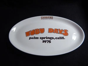 1975 Carrows Hickory Chip FUBU Days Palm Springs Shenango piastra Cina - Foto 1 di 8