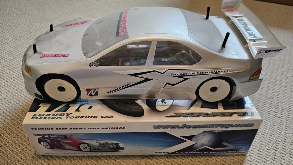 Винтажный рентгеновский гоночный радиоуправляемый туркар T-1 1:10 - Изображение 1 из 4