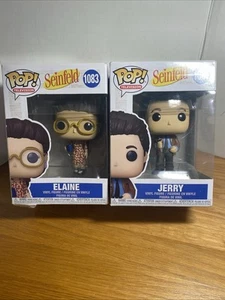 Funko Pop! Vinyl: Elaine #1083 and Jerry #1081 NEW - Picture 1 of 10